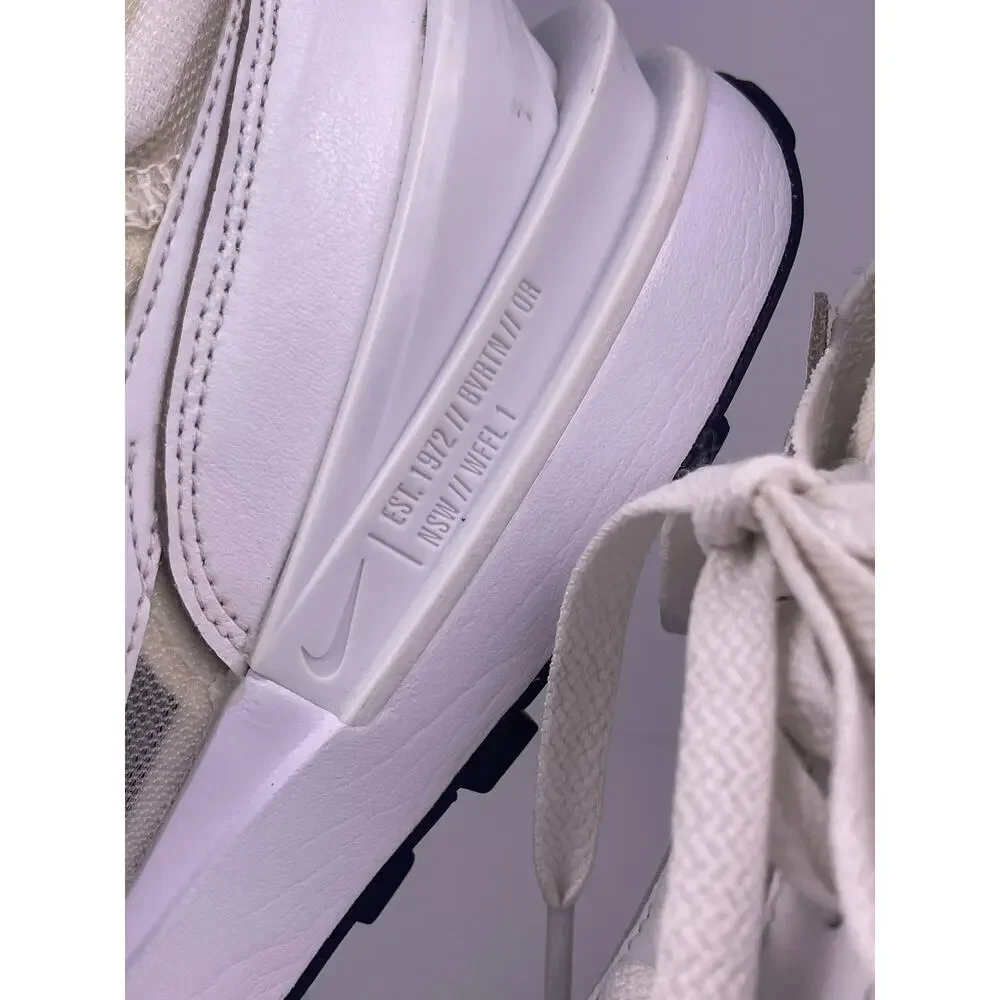 Nike Waffle One Women’s White Mesh Sneakers Size 10 Style DC2533-103 - Picture 4 of 10